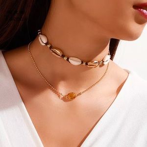 Bohemian Summer Shell Necklaces